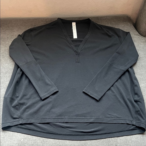 lululemon athletica Tops - Lululemon Athletica Black V-Neck Top